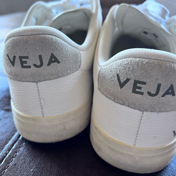 Veja White and Gray Casual Sneakers - Picture 11 of 12